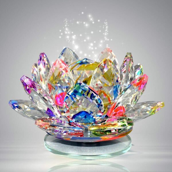 Crystal Flower Lotus (Big) - Multicolor