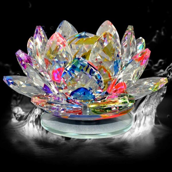 Crystal Flower Lotus (Big) - Multicolor