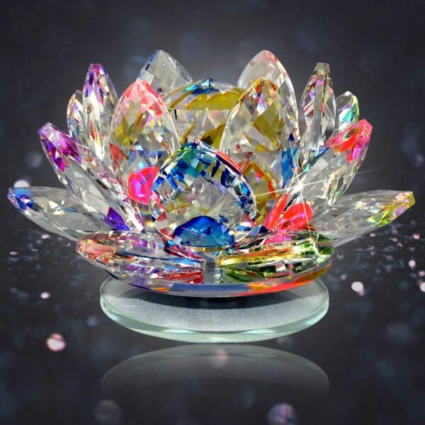 Crystal Flower Lotus (Big) - Multicolor