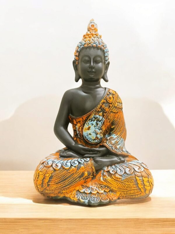 Meditating Gautam Buddha Sitting Statue | Showpiece for Home and Office Decor