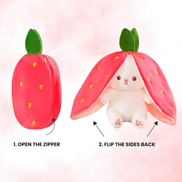 Strawberry Rabbit Plushie